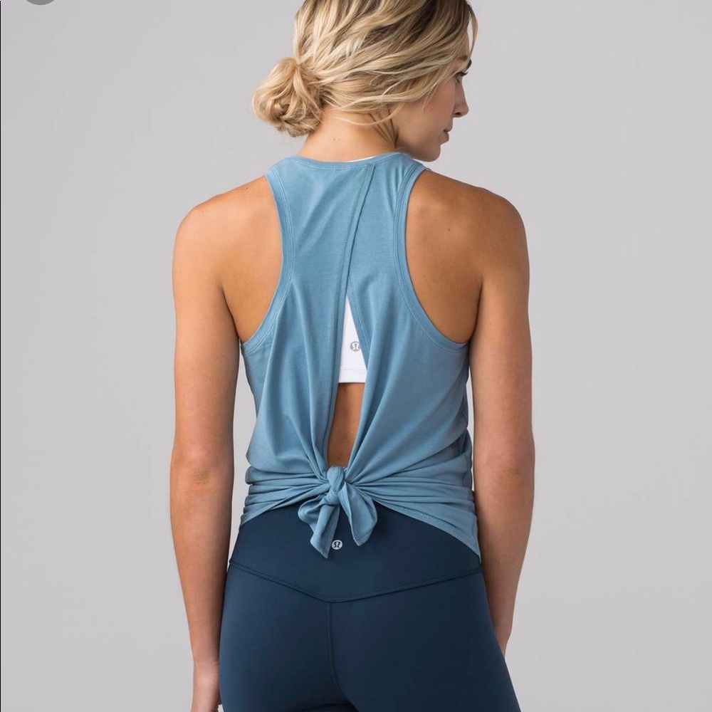 Lululemom All Tied Up tank